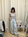 推薦款軟彈美美滾邊百搭背心