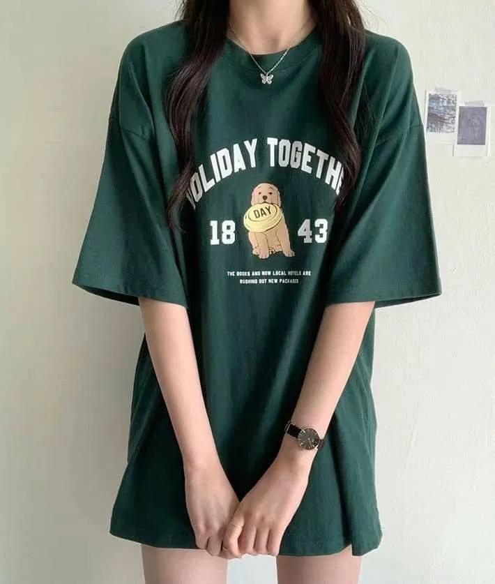 長版狗狗棉T