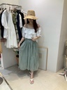 推薦款涼爽可拉一字超舒服浪漫渡假感上衣