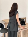 大牌感高級感設計款顯瘦西裝背心