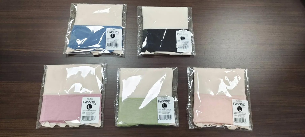 撞色冰塊涼感中高腰內褲