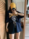 落肩英文字母套裝