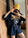落肩英文字母套裝