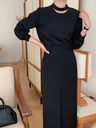 繞脖雪紡女人感蜜桃絲上衣