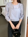 高質感莫戴爾絲真兩件氣質上衣+外搭背心