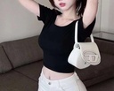 美背後T字內衣T恤(胸墊不可拆