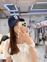夏日抗風必備百搭後皮革鬆緊超挺棉麻棒球帽