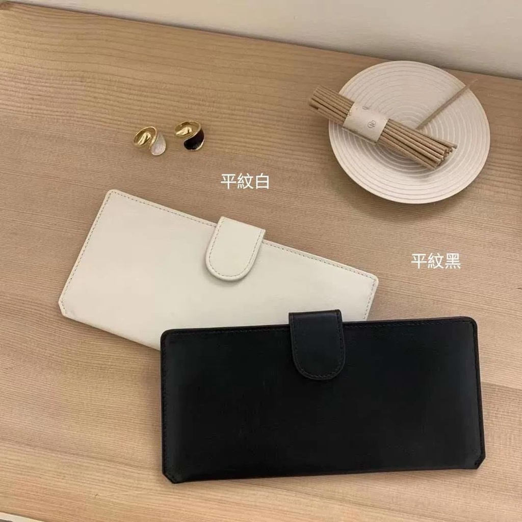設計師品牌簡約高級感不佔空間牛皮長夾