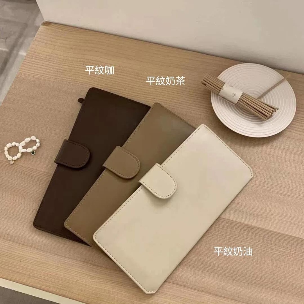 設計師品牌簡約高級感不佔空間牛皮長夾