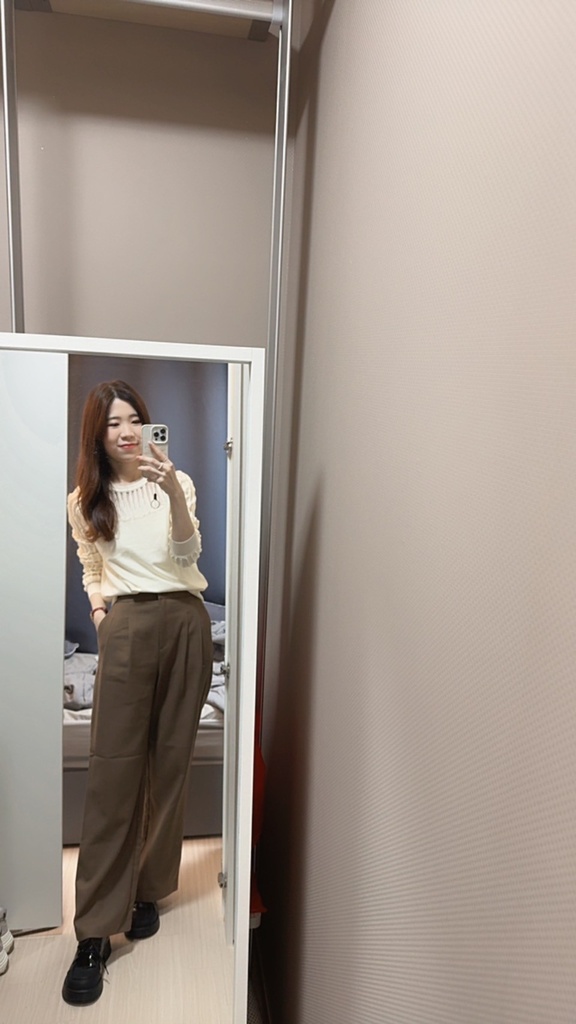 立體透視感女人顯瘦針織上衣