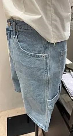 造型修身牛仔短褲