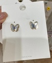 立體金色蝴蝶耳環