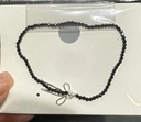 925純銀蝴蝶結黑晶石手鍊