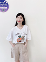 V領木瓜水果棉T