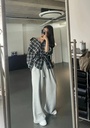 熱賣推薦冬裝新版內厚絨厚磅全鬆緊口袋寬褲