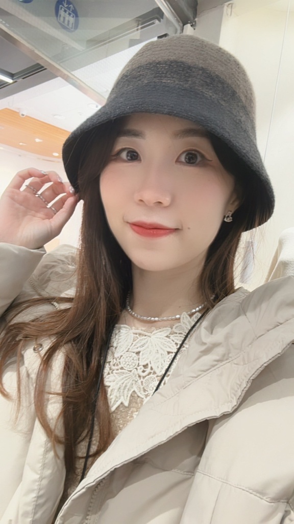 漸層羊毛漁夫帽