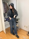 高質感5%cashmere羊絨高領上衣