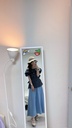 高質感滑涼棉可拉一字碎花超美上衣