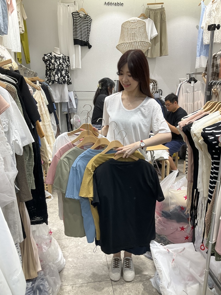 圓領短袖上衣