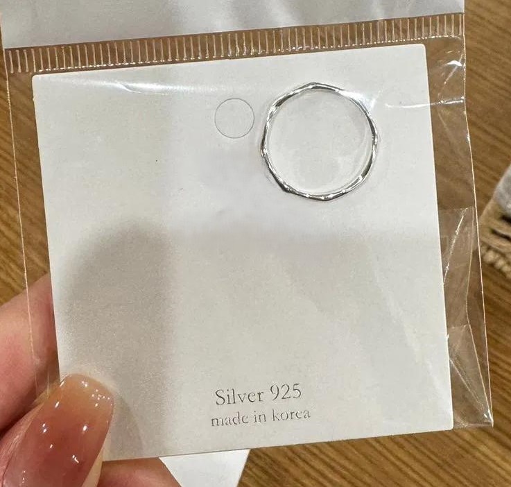 純銀簡約戒指