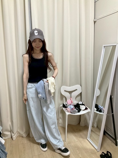 [PS503] 推薦款軟彈美美滾邊百搭背心