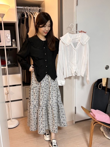 [SCA03] 高質感特價刺繡透透感翻領襯衫
