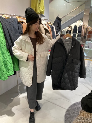 [PGB23] 圓圓鋪棉長外套